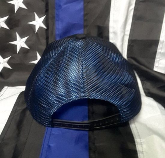 BBO blue line mesh cap Back