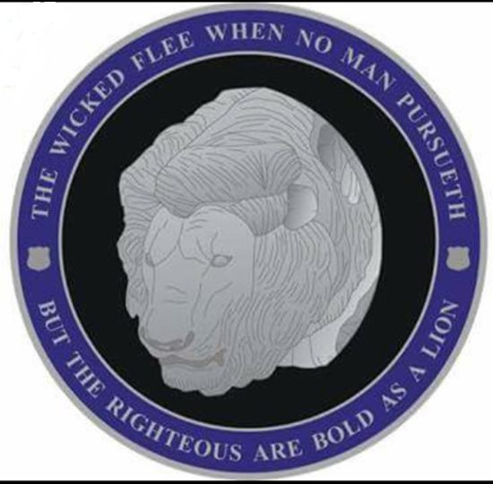 police week coin back