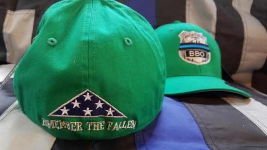 Remember The Fallen Green Hat back