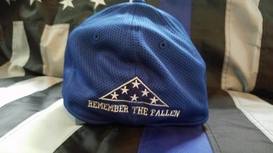 Remember The Fallen Blue Summer Hat back